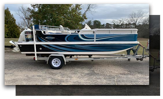 boat yacht wrap